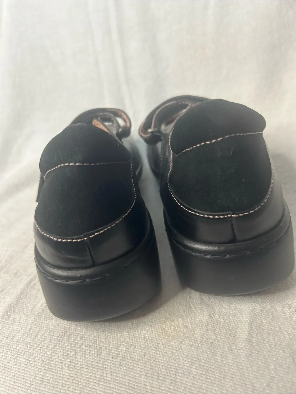 Naot Black Leather Mary Jane Comfort Shoes